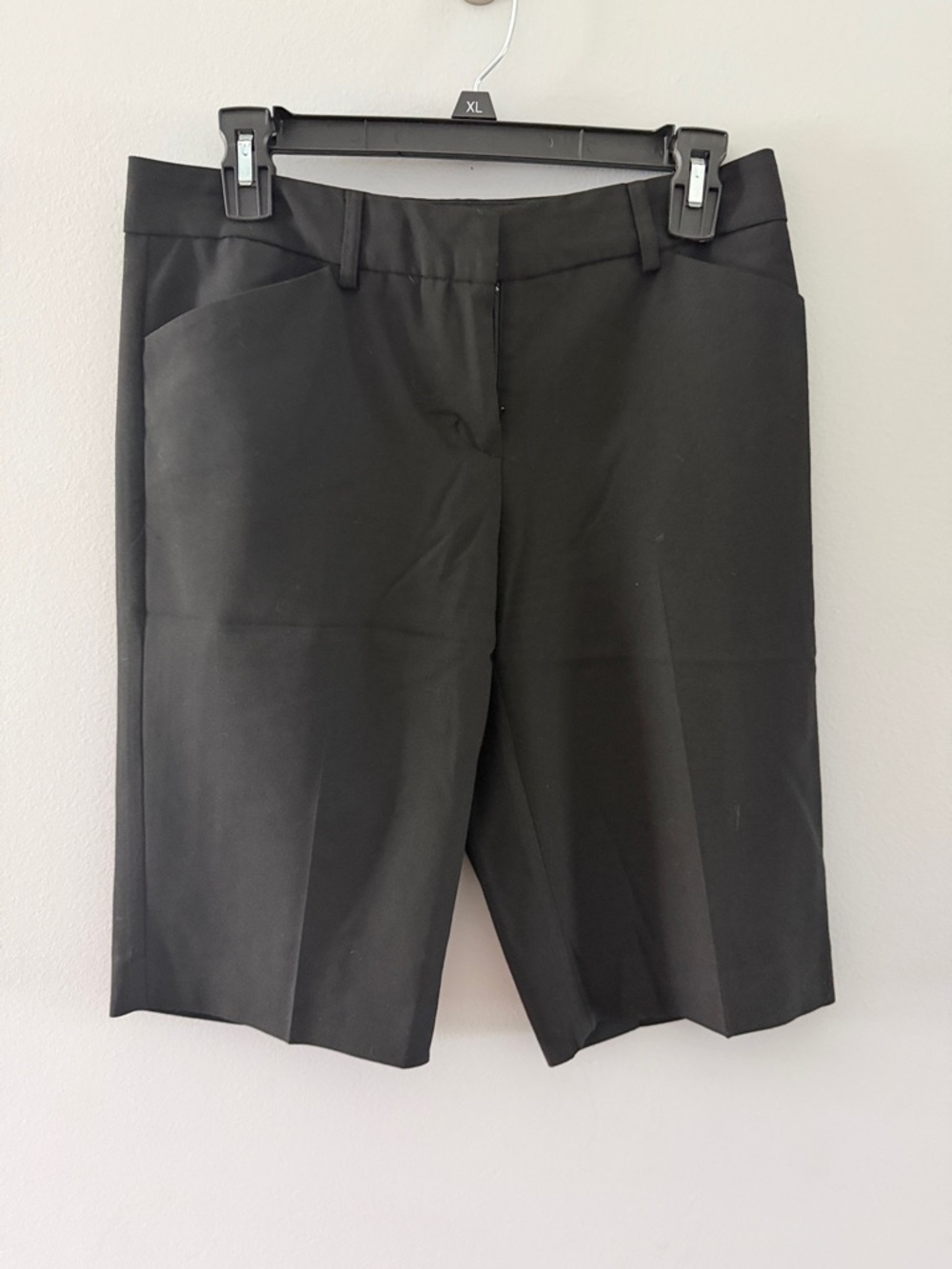 Express Black Tailored Bermuda Shorts